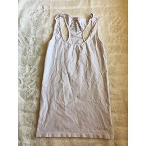 White Guess tank top